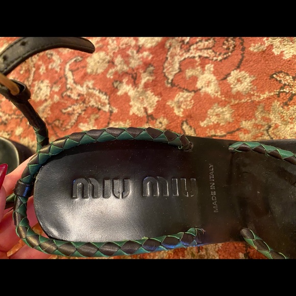 NWOT miu miu platform sandals! - Picture 3 of 5